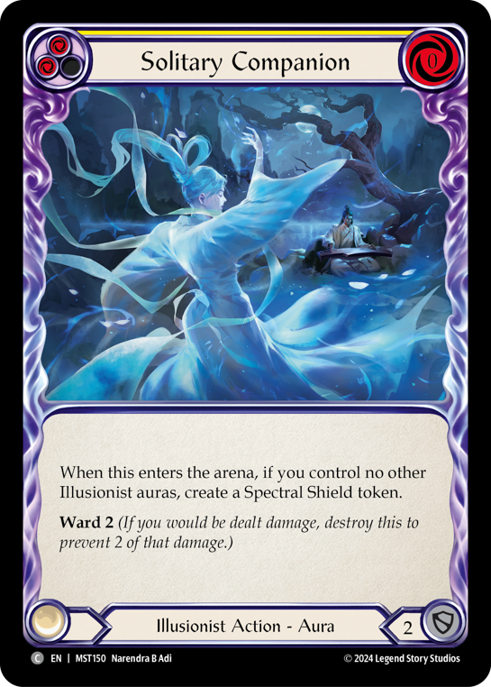 Solitary Companion (Yellow) - Flesh and Blood TCG - MoxLand