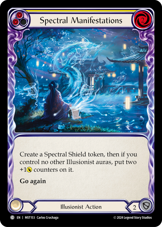 Spectral Manifestations (Yellow) - Flesh and Blood TCG - MoxLand