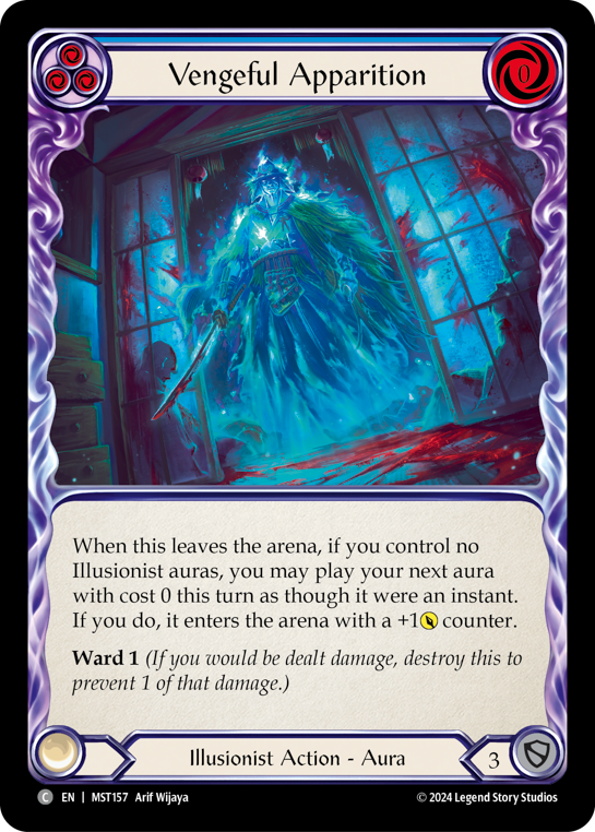 Vengeful Apparition (Blue) - Flesh and Blood TCG - MoxLand