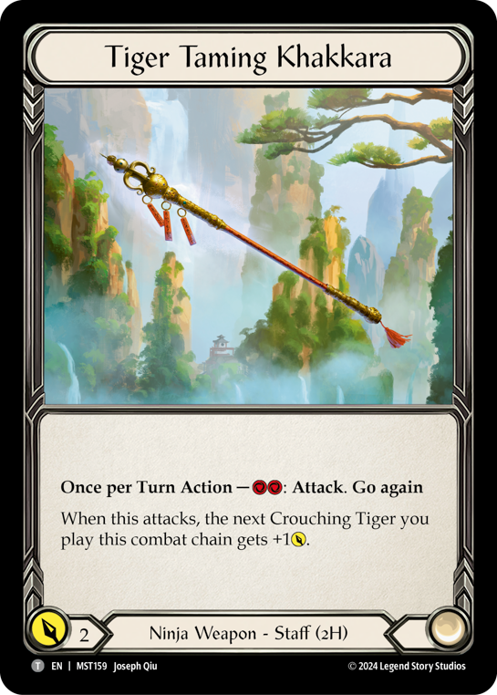 Tiger Taming Khakkara - Flesh and Blood TCG - MoxLand