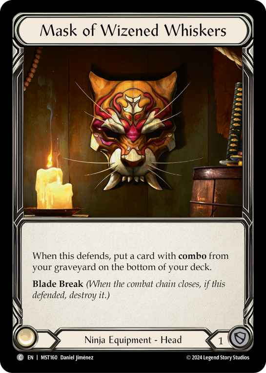 Mask of Wizened Whiskers - Flesh and Blood TCG - MoxLand