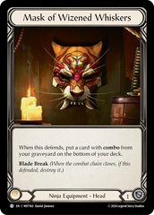 Mask of Wizened Whiskers - Flesh and Blood TCG - MoxLand