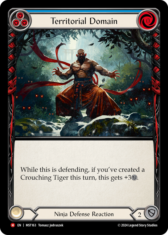 Territorial Domain (Blue) - Flesh and Blood TCG - MoxLand