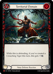 Territorial Domain (Blue) - Flesh and Blood TCG - MoxLand