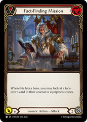 Fact-Finding Mission (Red) - Flesh and Blood TCG - MoxLand
