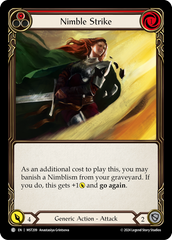 Nimble Strike (Red) - Flesh and Blood TCG - MoxLand