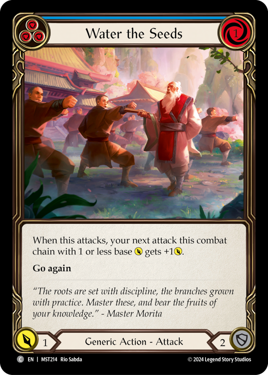 Water the Seeds (Blue) - Flesh and Blood TCG - MoxLand