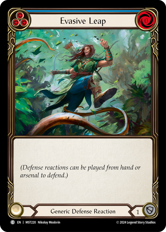 Evasive Leap (Blue) - Flesh and Blood TCG - MoxLand