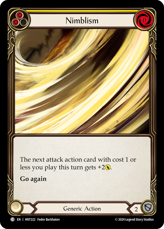 Nimblism (Yellow) - Flesh and Blood TCG - MoxLand