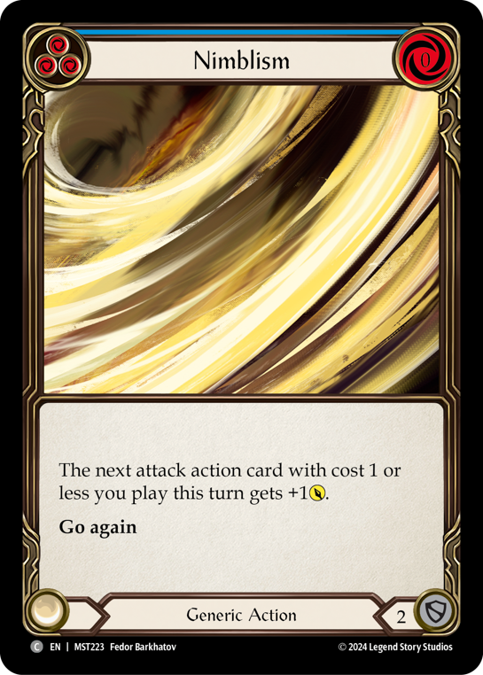Nimblism (Blue) - Flesh and Blood TCG - MoxLand