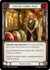 Visit the Golden Anvil (Blue) - Flesh and Blood TCG - MoxLand