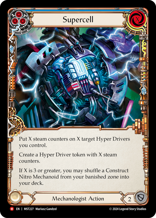 Supercell (Blue) - Flesh and Blood TCG - MoxLand