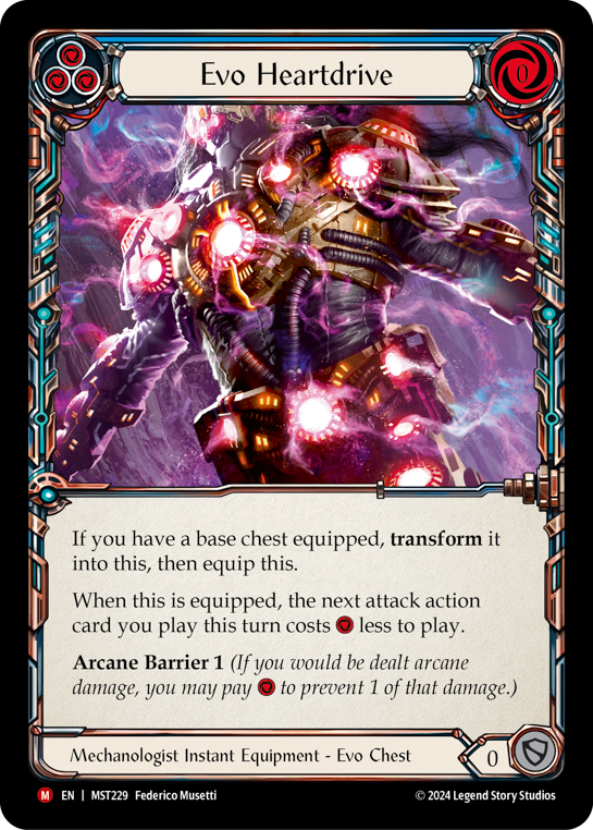 Evo Heartdrive (Blue) - Flesh and Blood TCG - MoxLand