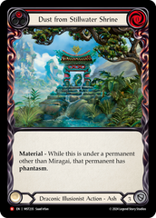 Dust from Stillwater Shrine (Red) - Flesh and Blood TCG - MoxLand