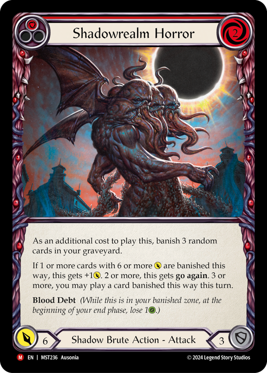 Shadowrealm Horror (Red) - Flesh and Blood TCG - MoxLand