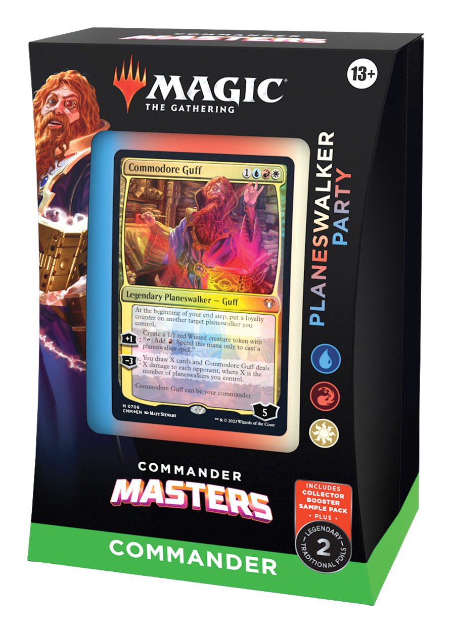 Deck Commander Masters - Festa dos Planeswalkers - Magic: The Gathering - MoxLand