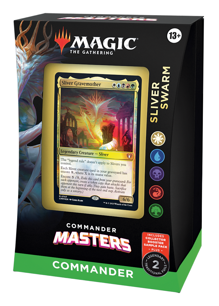 Deck Commander Masters - Enxame de Fractius - Magic: The Gathering - MoxLand