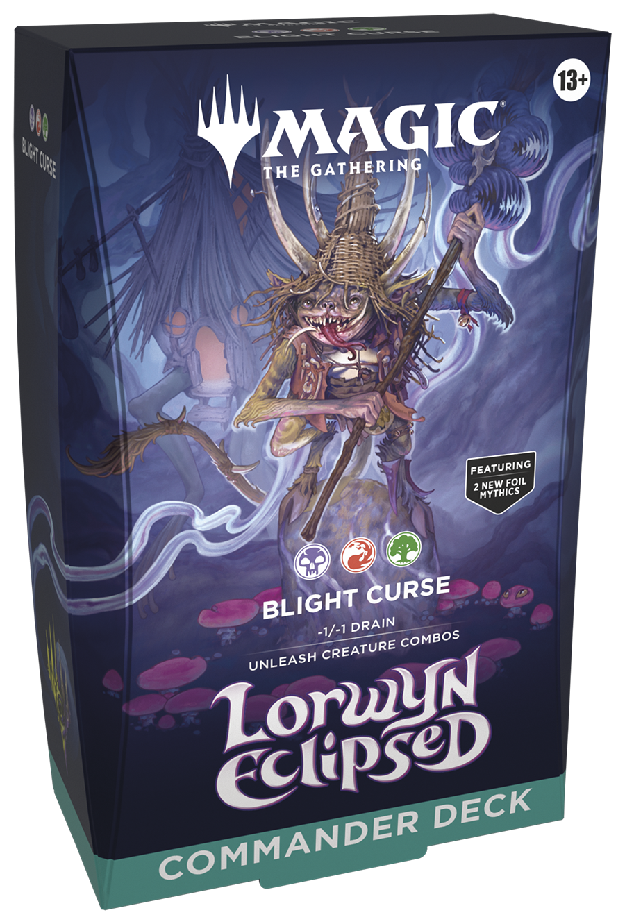 Deck Commander Lorwyn Eclipsed - Blight Curse - Magic: The Gathering - MoxLand