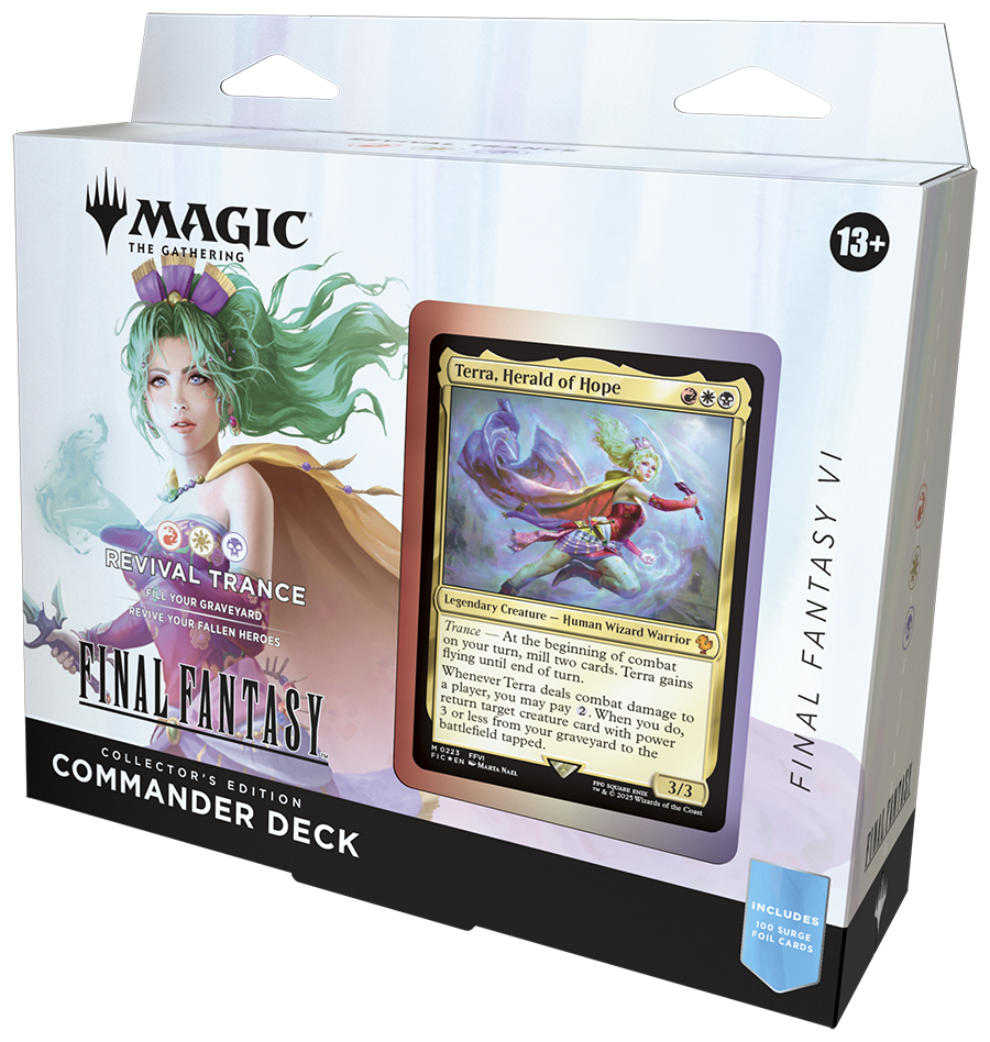 Deck Commander Final Fantasy Edição de Colecionador - Revival Trance - Magic: The Gathering - MoxLand