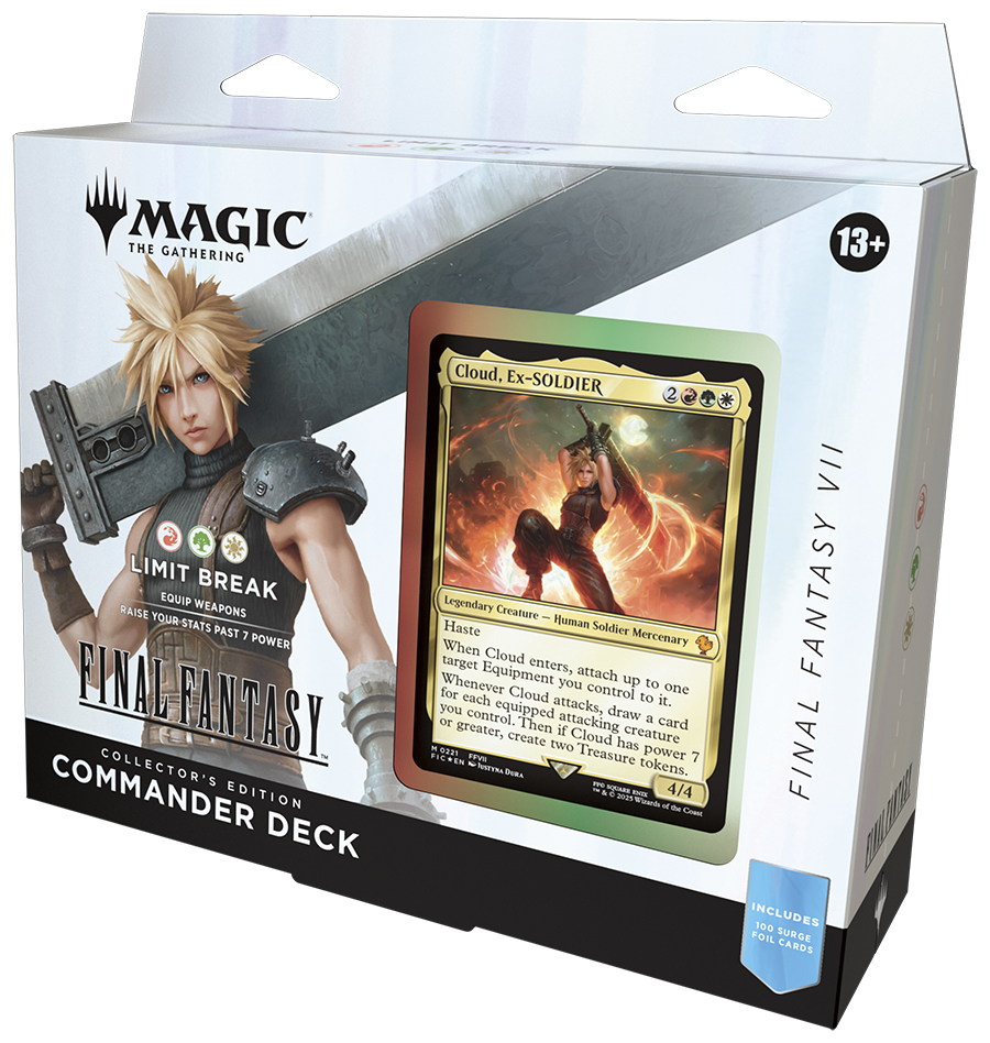 Deck Commander Final Fantasy Edição de Colecionador - Limit Break - Magic: The Gathering - MoxLand