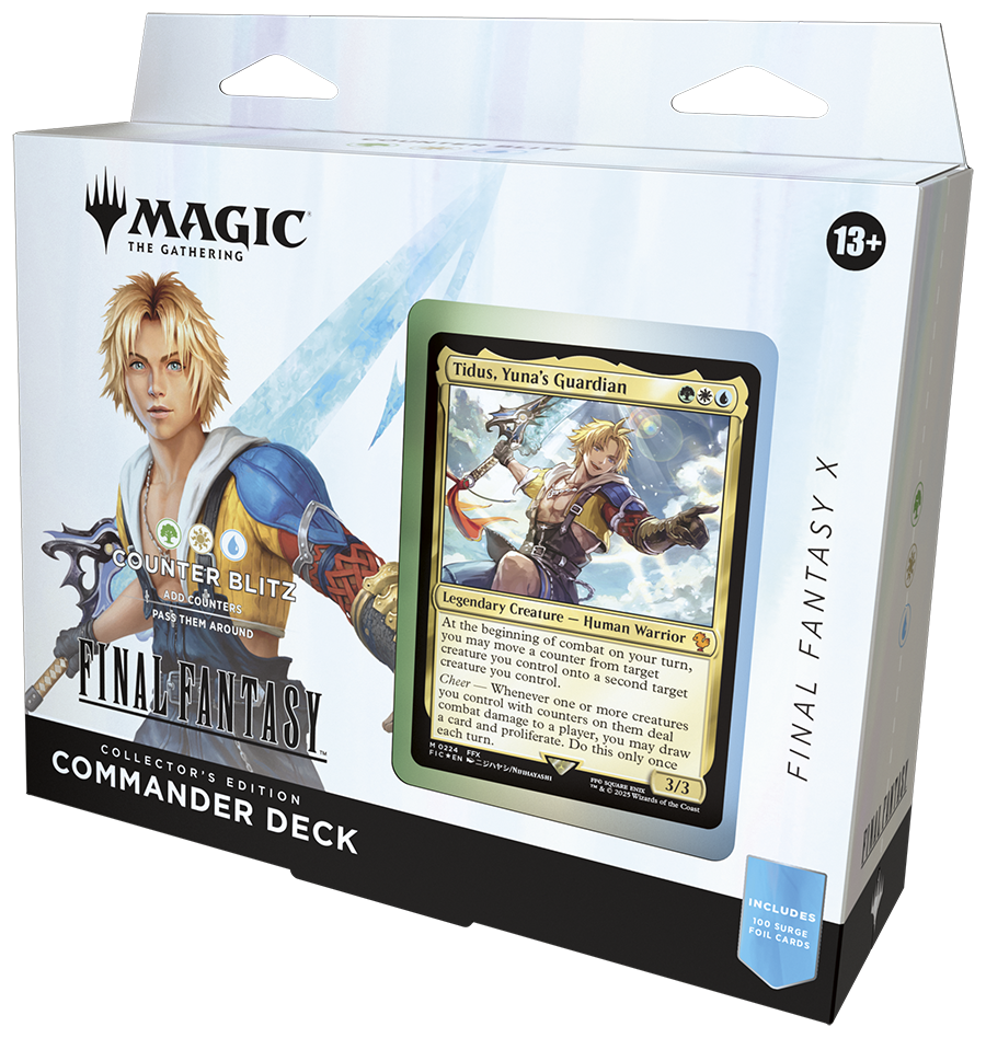 Deck Commander Final Fantasy Edição de Colecionador - Counter Blitz - Magic: The Gathering - MoxLand