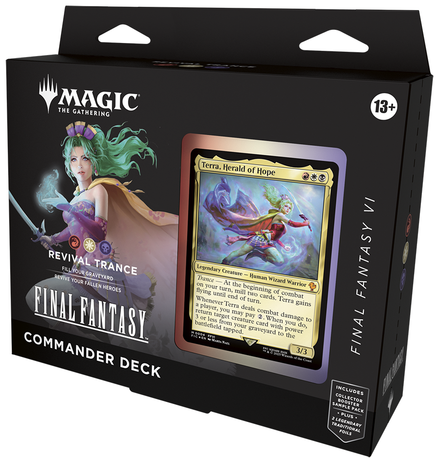 Deck Commander Final Fantasy - Revival Trance - Magic: The Gathering - MoxLand