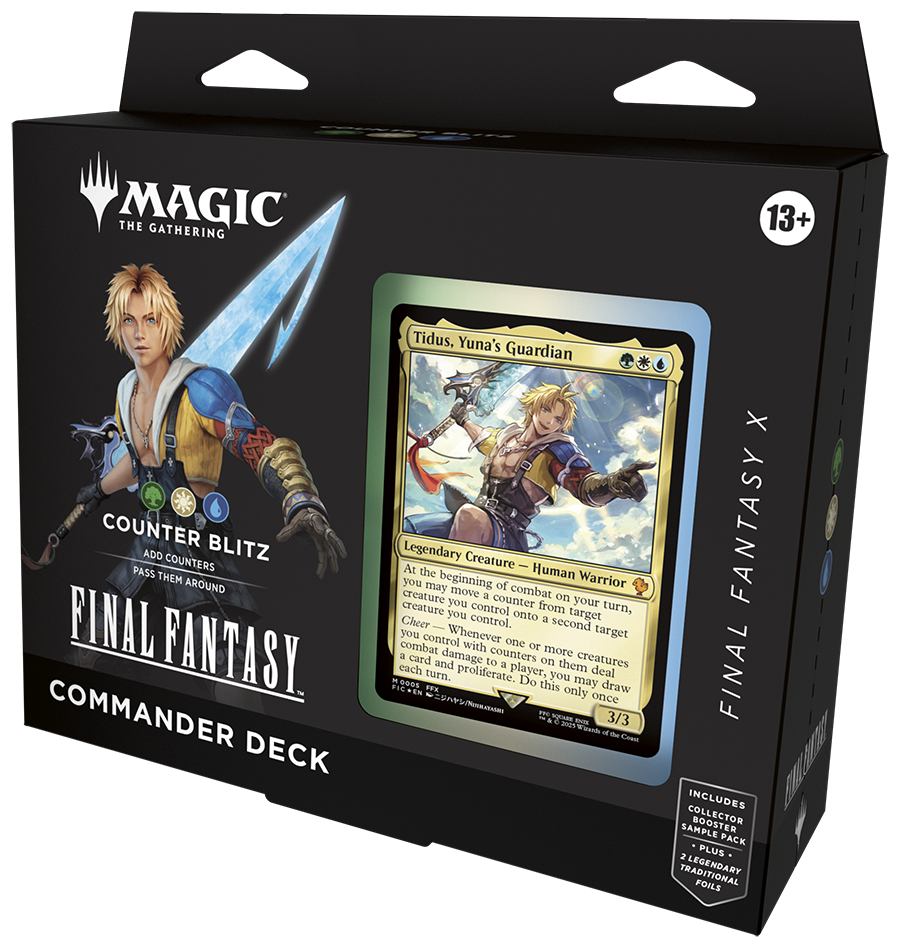 Deck Commander Final Fantasy - Counter Blitz - Magic: The Gathering - MoxLand