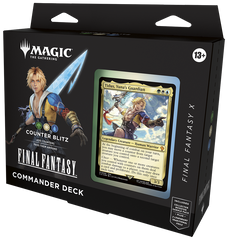 Deck Commander Final Fantasy - Counter Blitz - Magic: The Gathering - MoxLand