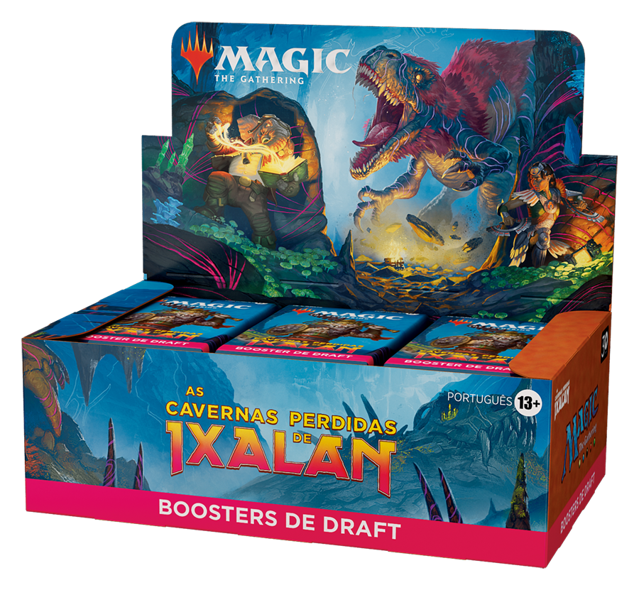 Box de Draft - As Cavernas Perdidas de Ixalan - Magic: The Gathering - MoxLand