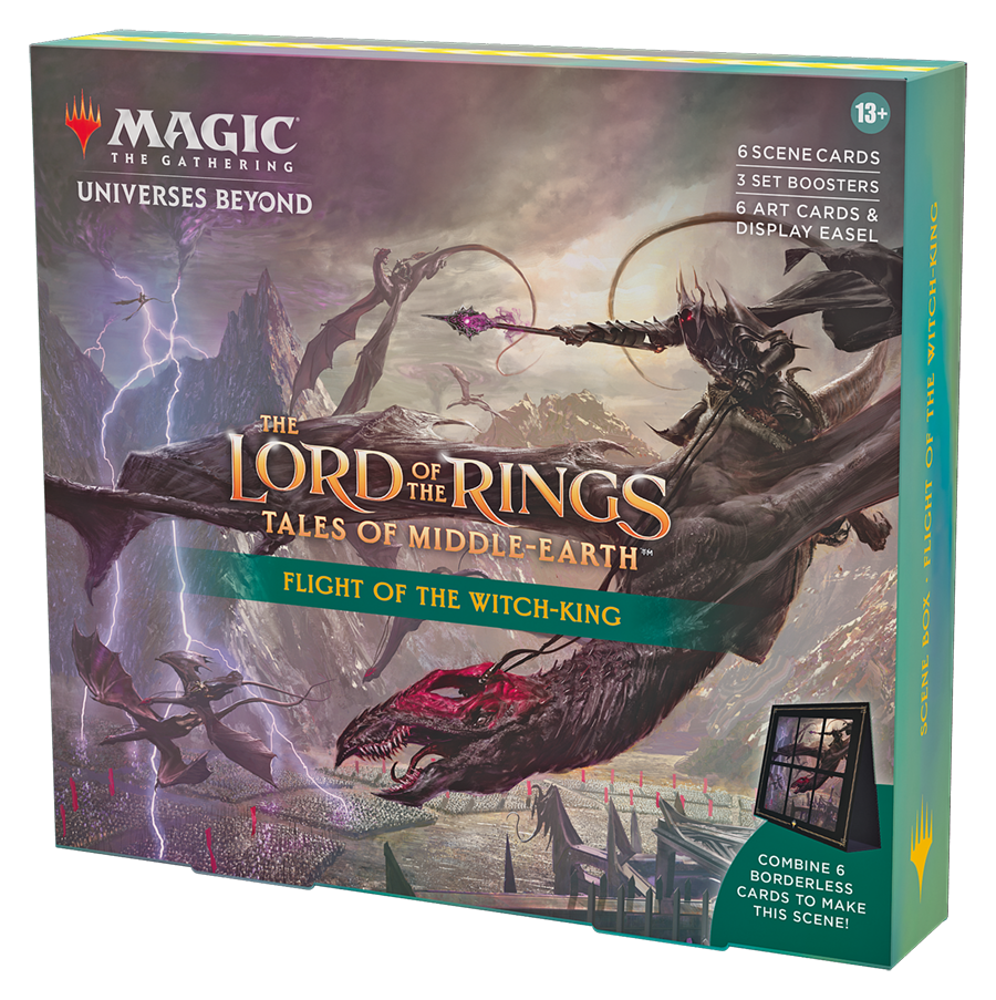 Box de Cena - O Senhor dos Anéis: Contos da Terra Média Flight of the Witch-King - Magic: The Gathering - MoxLand