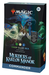 Deck Commander Assassinato na Mansão Karlov - Deep Clue Sea - Magic: The Gathering - MoxLand