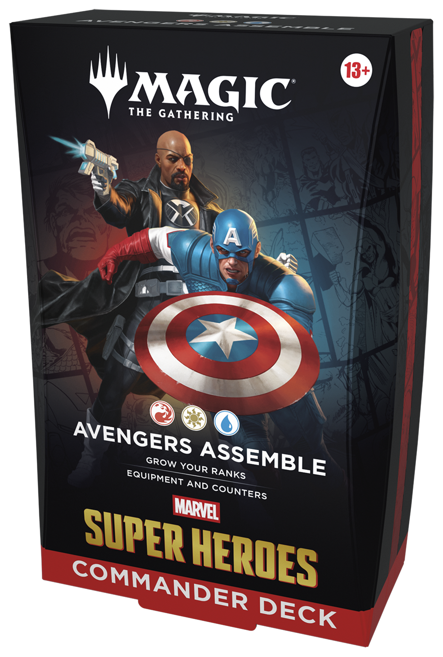 Deck Commander Marvel Super Heroes - Avengers Assemble - Magic: The Gathering - MoxLand