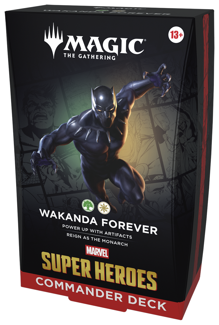 Deck Commander Marvel Super Heroes - Wakanda Forever - Magic: The Gathering - MoxLand