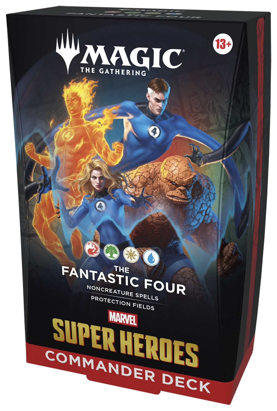 Deck Commander Marvel Super Heroes - The Fantastic Four - Magic: The Gathering - MoxLand