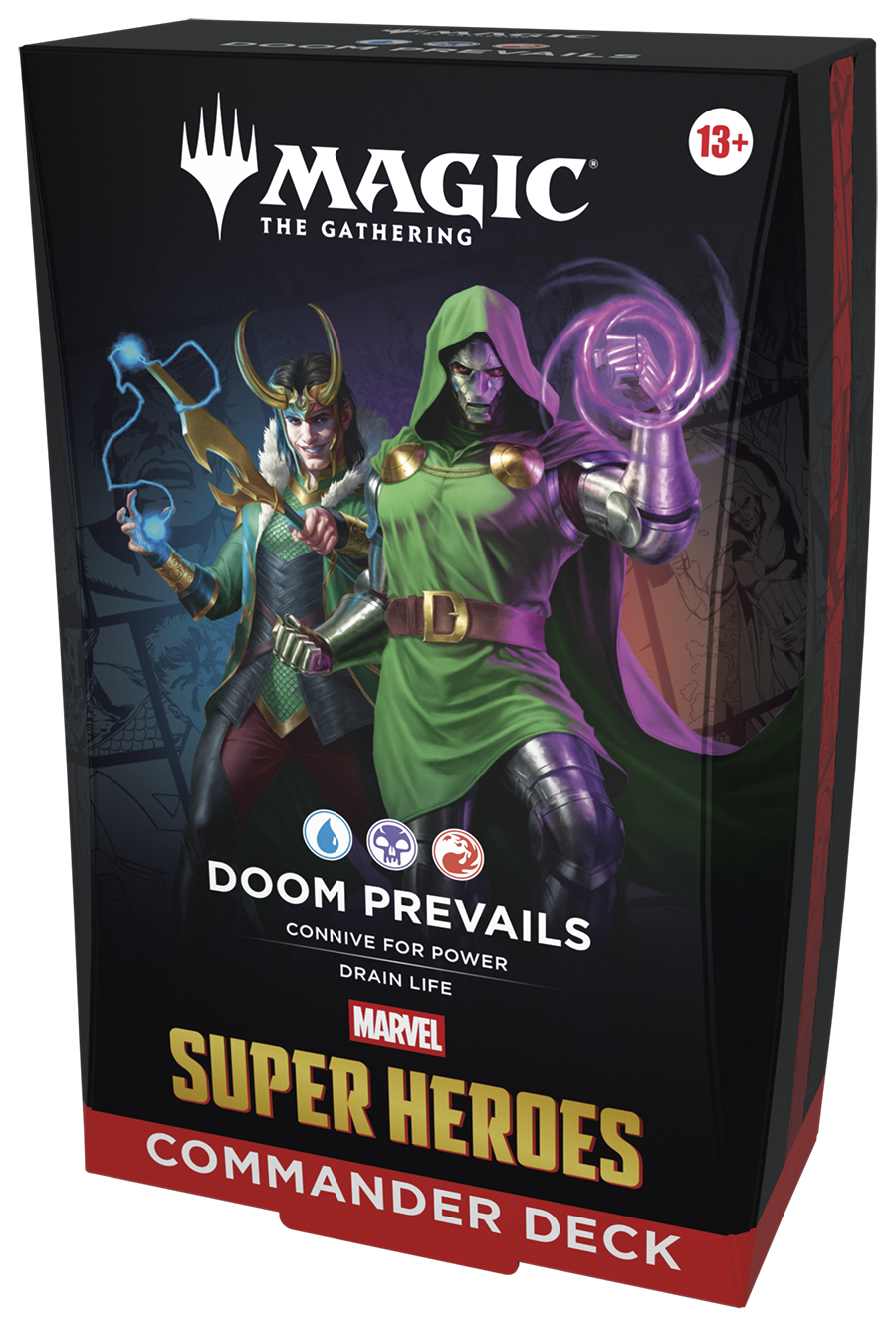 Deck Commander Marvel Super Heroes - Doom Prevails - Magic: The Gathering - MoxLand