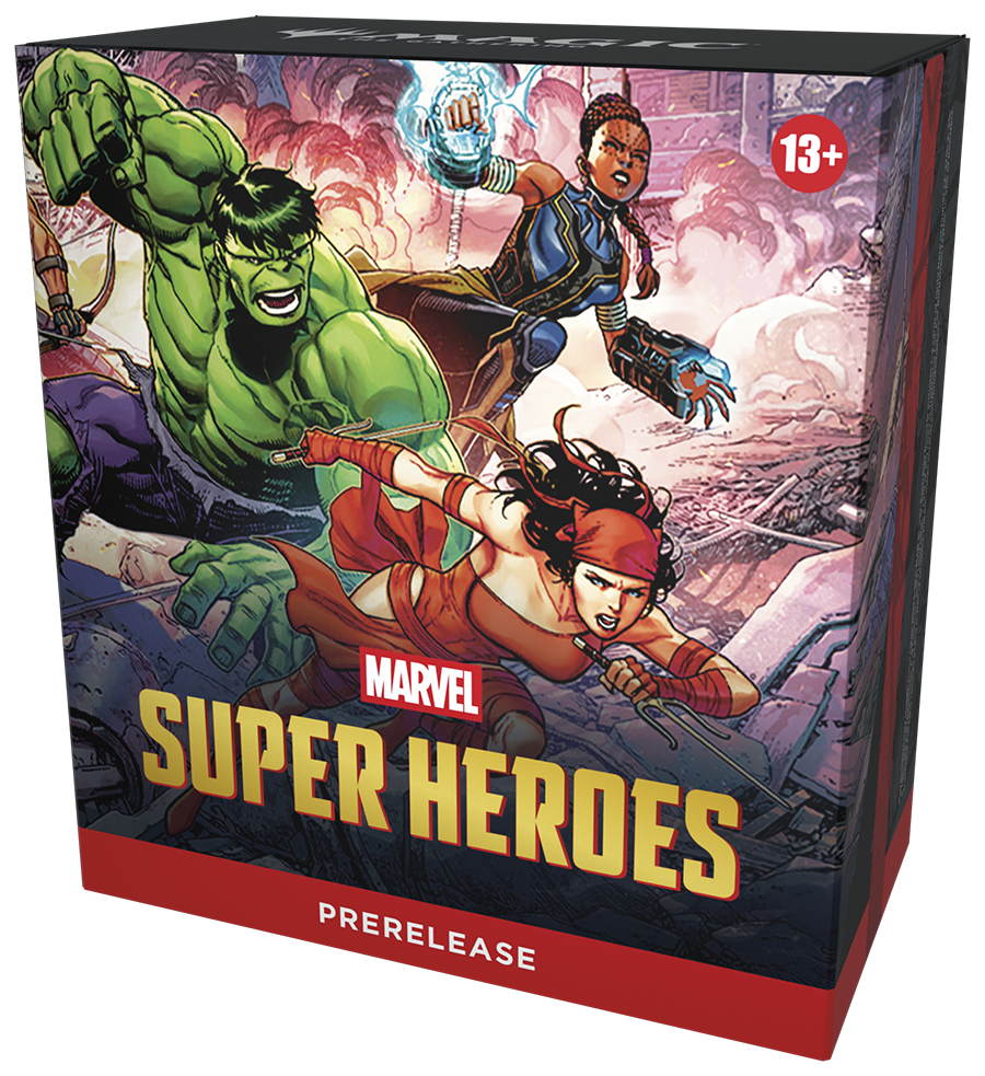 Pacote de Pré-lançamento - Marvel Super Heroes - Magic: The Gathering - MoxLand
