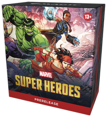 Pacote de Pré-lançamento - Marvel Super Heroes - Magic: The Gathering - MoxLand