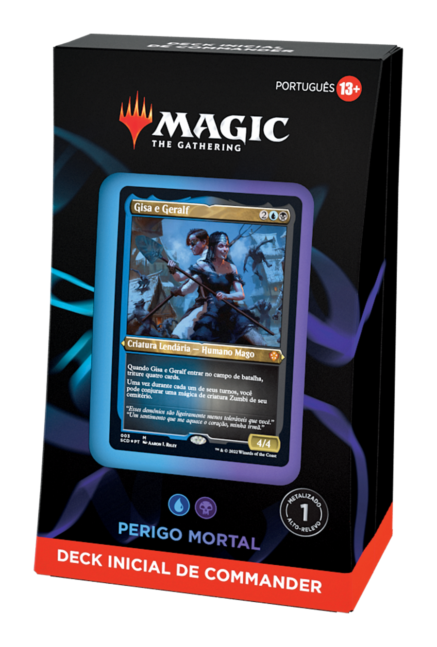 Deck Commander Inicial - Perigo Grave - Magic: The Gathering - MoxLand