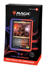 Deck Commander Inicial - Caos Encarnado - Magic: The Gathering - MoxLand