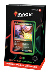 Deck Commander Inicial - Destruição Dracônica - Magic: The Gathering - MoxLand