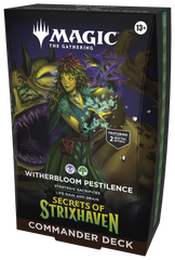 Deck Commander Secrets of Strixhaven - Witherbloom Pestilence - Magic: The Gathering - MoxLand