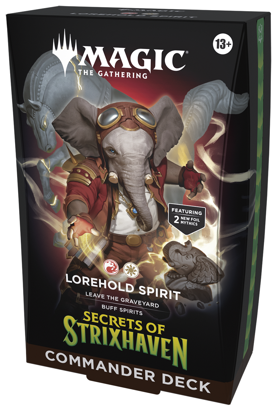 Deck Commander Secrets of Strixhaven - Lorehold Spirit - Magic: The Gathering - MoxLand