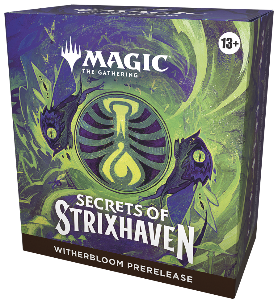 Pacote de Pré-lançamento - Secrets of Strixhaven Witherbloom - Magic: The Gathering - MoxLand