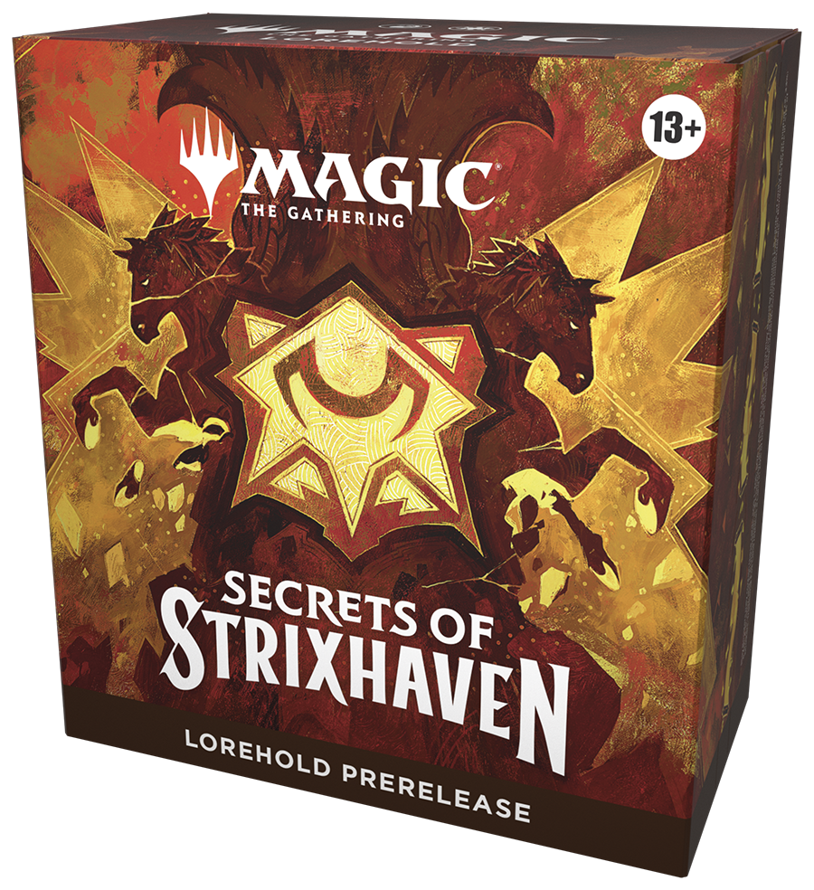 Pacote de Pré-lançamento - Secrets of Strixhaven Lorehold - Magic: The Gathering - MoxLand
