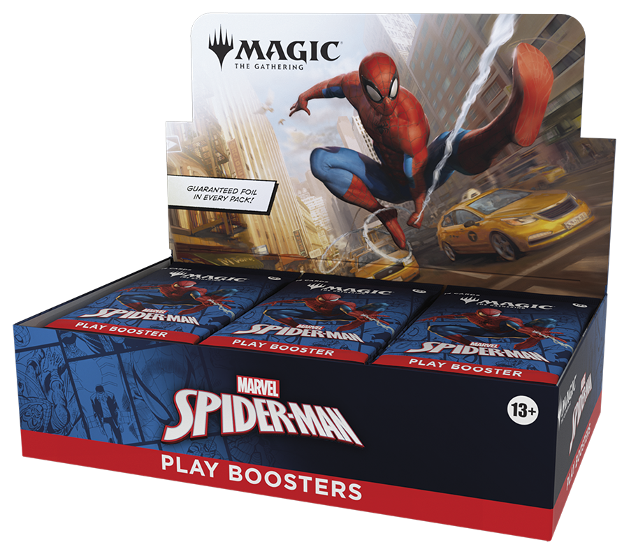 Box de Jogo - Marvel's Spider-Man - Magic: The Gathering - MoxLand