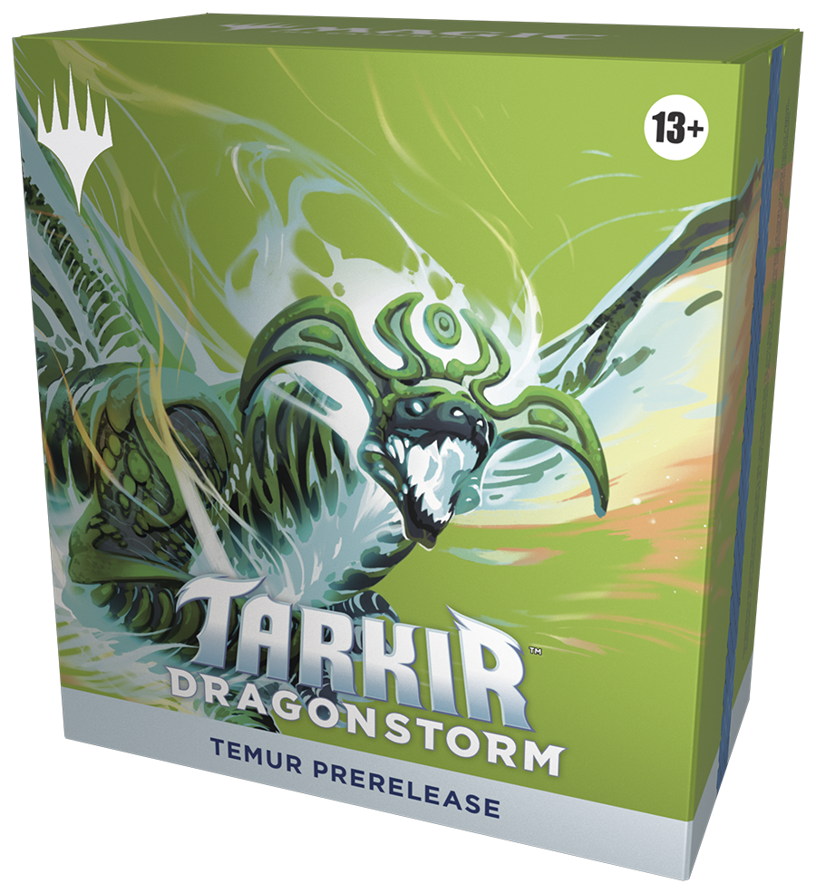 Pacote de Pré-lançamento - Tarkir: Dragonstorm Temur - Magic: The Gathering - MoxLand