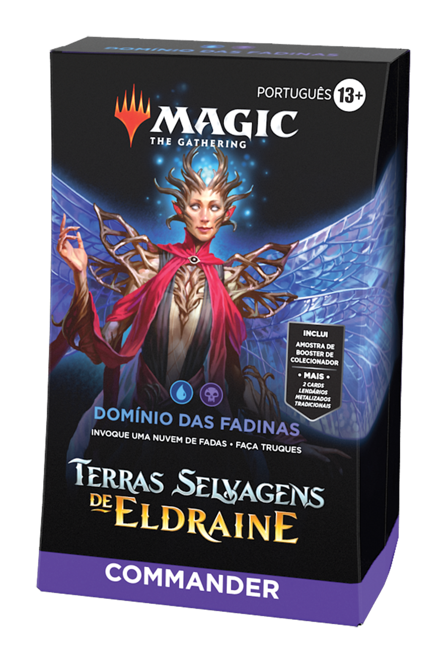 Deck Commander Terras Selvagens de Eldraine - Domínio das Fadinas - Magic: The Gathering - MoxLand