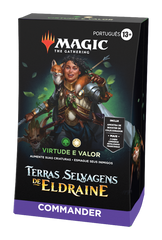 Deck Commander Terras Selvagens de Eldraine - Virtude e Valor - Magic: The Gathering - MoxLand