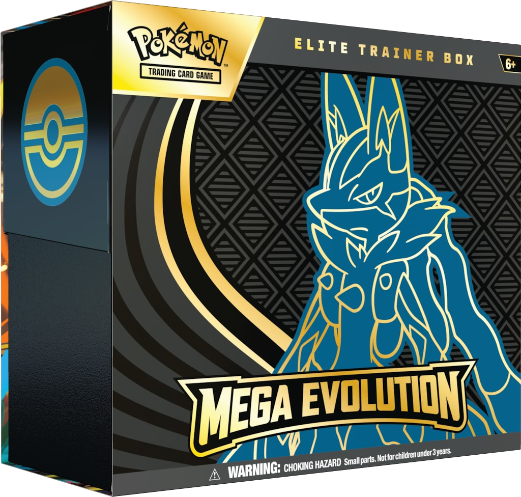 Mega Evolutions Elite Trainer Box Mega Lucario - Pokémon TCG - MoxLand
