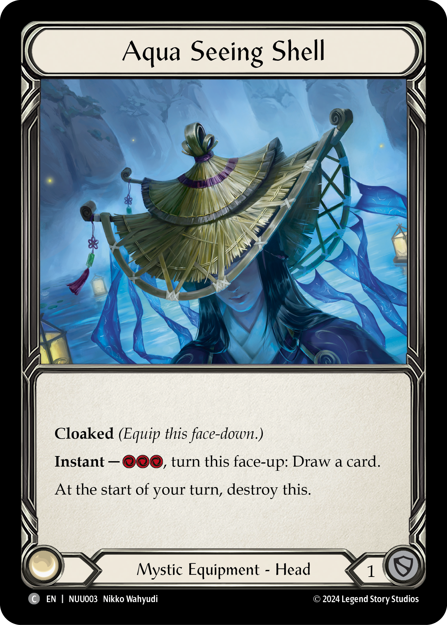 Aqua Seeing Shell - Flesh and Blood TCG - MoxLand